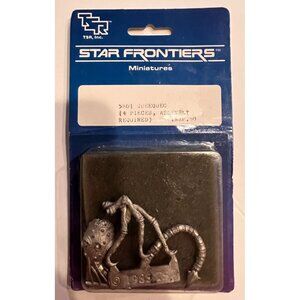 Vintage ©1983 TSR Star Frontiers 5801 Queequeg Miniature Assembly/Paint Required